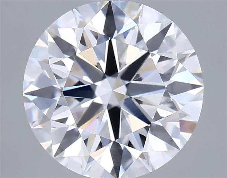 2.00ct Round Lab Grown Diamond (Colour D, Clarity VVS2, Cut ID, IGI Certified)