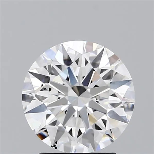 2.00ct Round Lab Grown Diamond (Colour E, Clarity SI1, Cut ID, IGI Certified)