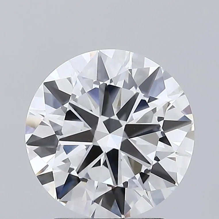 2.00ct Round Lab Grown Diamond (Colour E, Clarity VS1, Cut EX, IGI Certified)