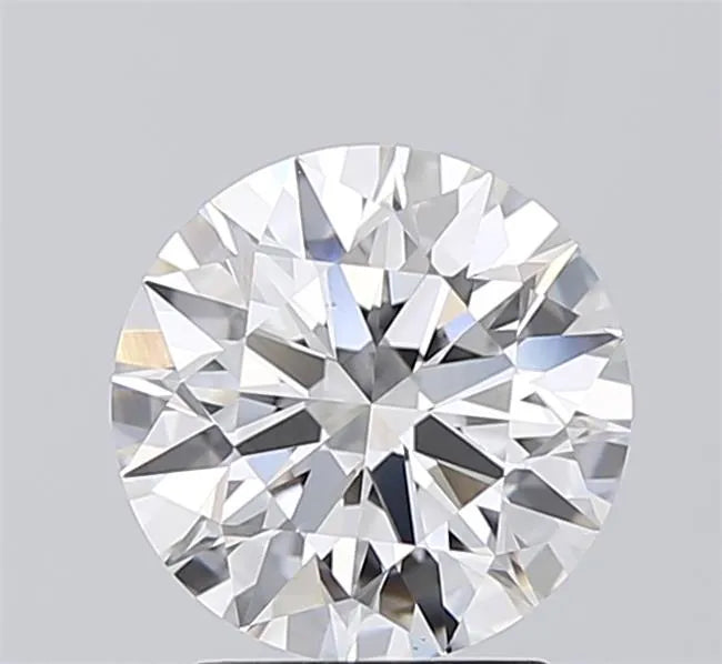 2.00ct Round Lab Grown Diamond (Colour E, Clarity VS2, Cut EX, IGI Certified)