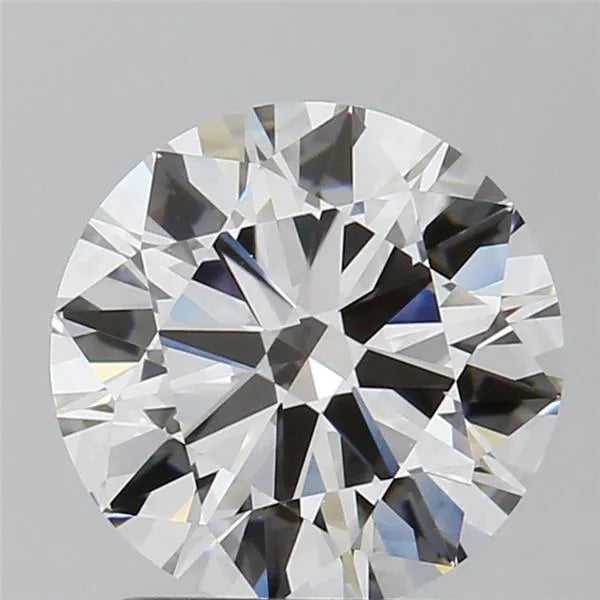 2.00ct Round Lab Grown Diamond (Colour E, Clarity VVS1, Cut ID, IGI Certified)