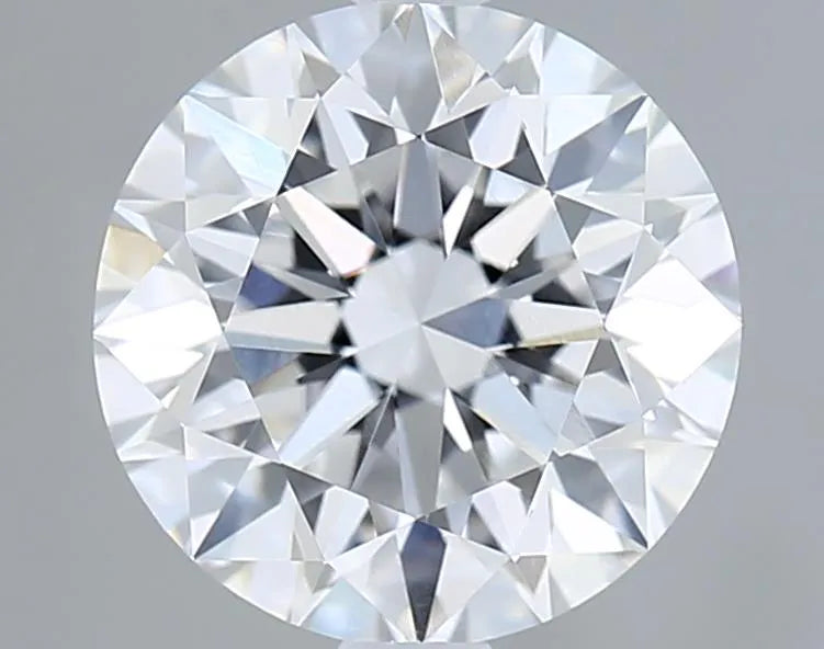 2.00ct Round Lab Grown Diamond (Colour E, Clarity VVS2, Cut EX, IGI Certified)