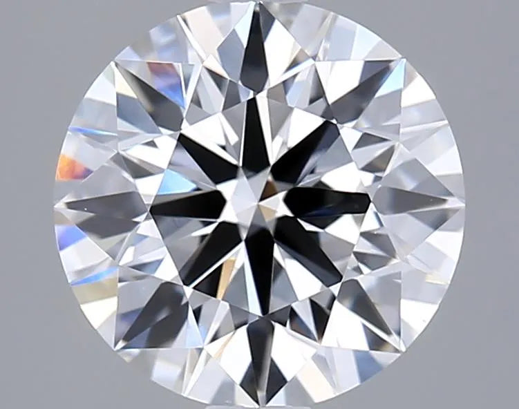 2.00ct Round Lab Grown Diamond (Colour E, Clarity VVS2, Cut EX, IGI Certified)