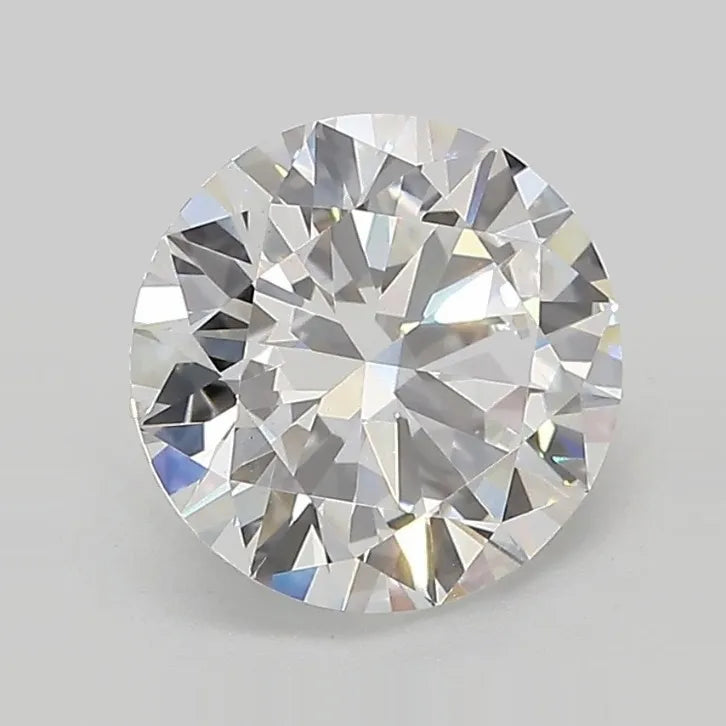 2.00ct Round Lab Grown Diamond (Colour E, Clarity VVS2, Cut EX, IGI Certified)