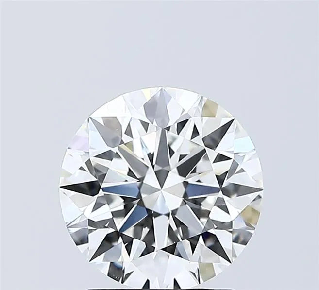 2.00ct Round Lab Grown Diamond (Colour E, Clarity VVS2, Cut ID, IGI Certified)