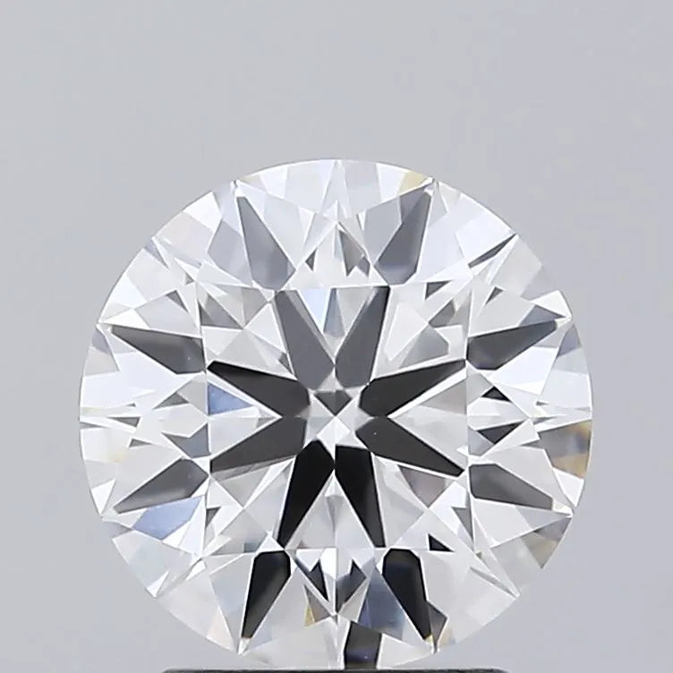 2.00ct Round Lab Grown Diamond (Colour E, Clarity VVS2, Cut ID, IGI Certified)