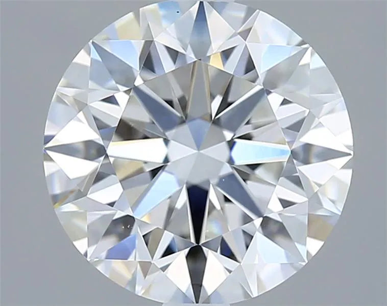 2.00ct Round Lab Grown Diamond (Colour F, Clarity VVS2, Cut EX, IGI Certified)
