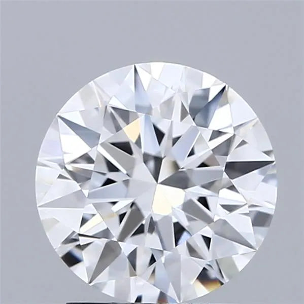2.00ct Round Lab Grown Diamond (Colour F, Clarity VVS2, Cut EX, IGI Certified)
