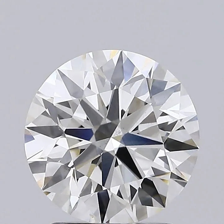 2.00ct Round Lab Grown Diamond (Colour G, Clarity VS2, Cut ID, IGI Certified)