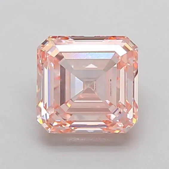 2.01ct Asscher Lab Grown Diamond (Colour Fancy Intense Pink, Clarity VS2, IGI Certified)