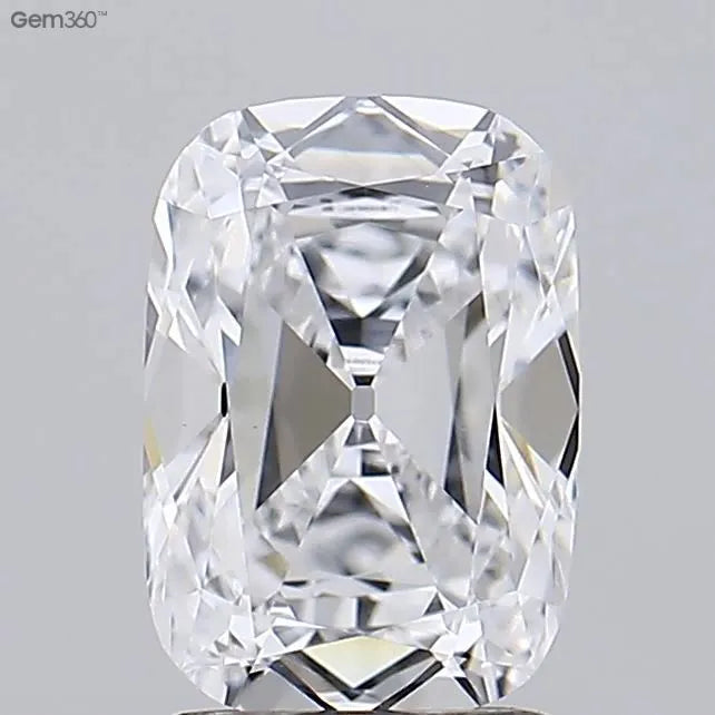 2.01ct Cushion brilliant Lab Grown Diamond (Colour D, Clarity VVS2, IGI Certified)