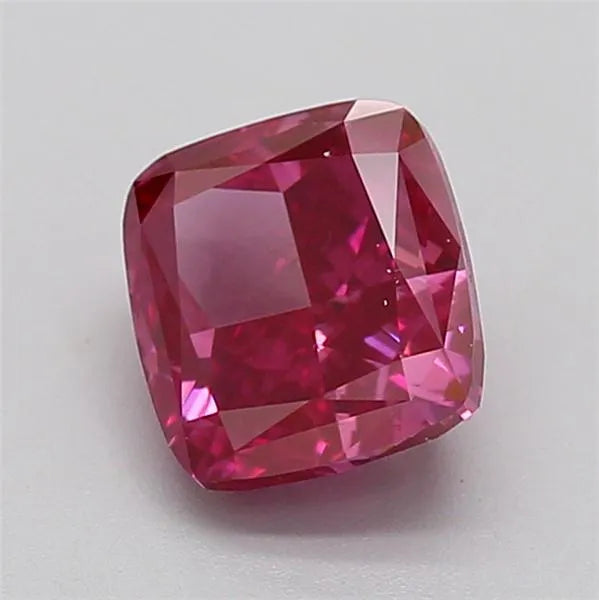 2.01ct Cushion modified Lab Grown Diamond (Colour Fancy Vivid Pink, Clarity VS2, IGI Certified)