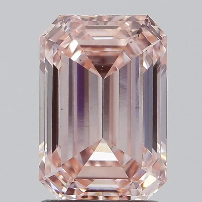 2.01ct Emerald Lab Grown Diamond (Colour Fancy Intense Pink, Clarity VS2, IGI Certified)