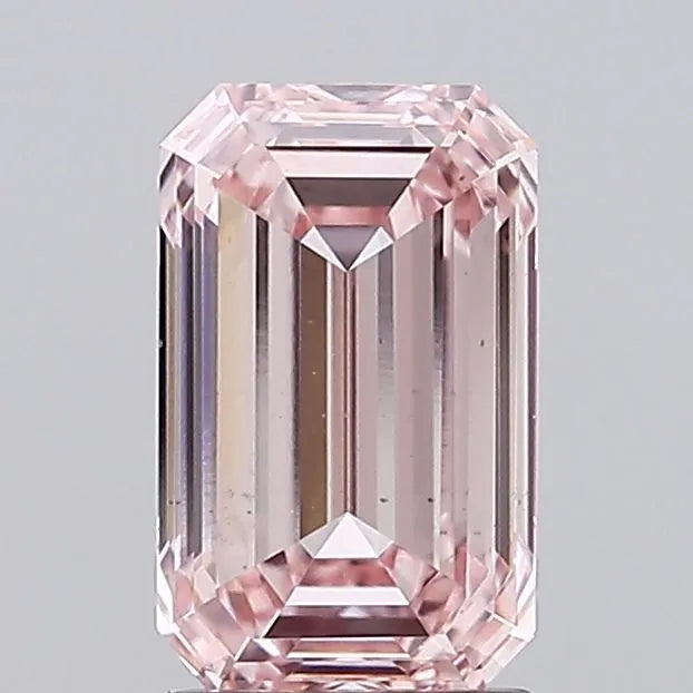 2.01ct Emerald Lab Grown Diamond (Colour Fancy Pink, Clarity VS1, IGI Certified)