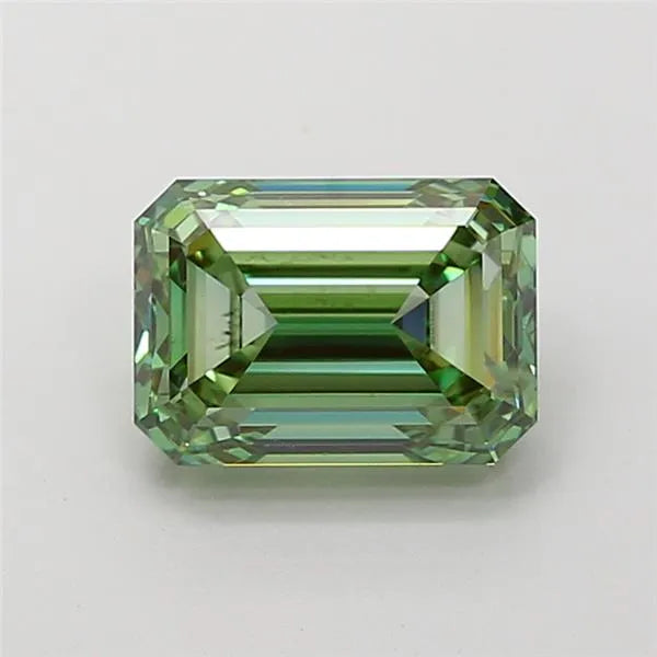 2.01ct Emerald Lab Grown Diamond (Colour Fancy Vivid Green, Clarity VS2, IGI Certified)