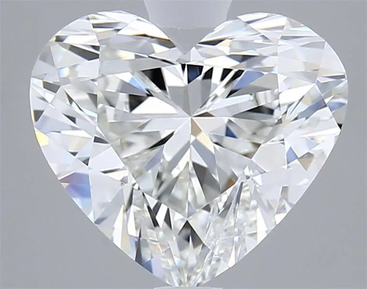 2.01ct Heart Lab Grown Diamond (Colour F, Clarity VVS1, IGI Certified)