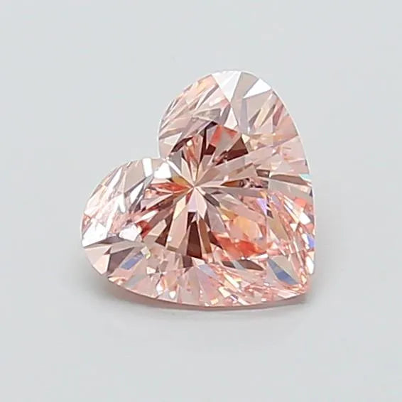 2.01ct Heart Lab Grown Diamond (Colour Fancy Intense Pink, Clarity VVS2, IGI Certified)