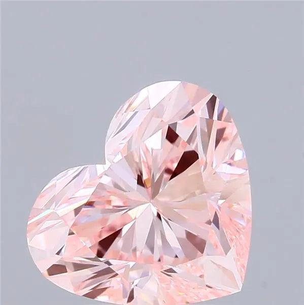 2.01ct Heart Lab Grown Diamond (Colour Fancy Intense Pink, Clarity VVS2, IGI Certified)
