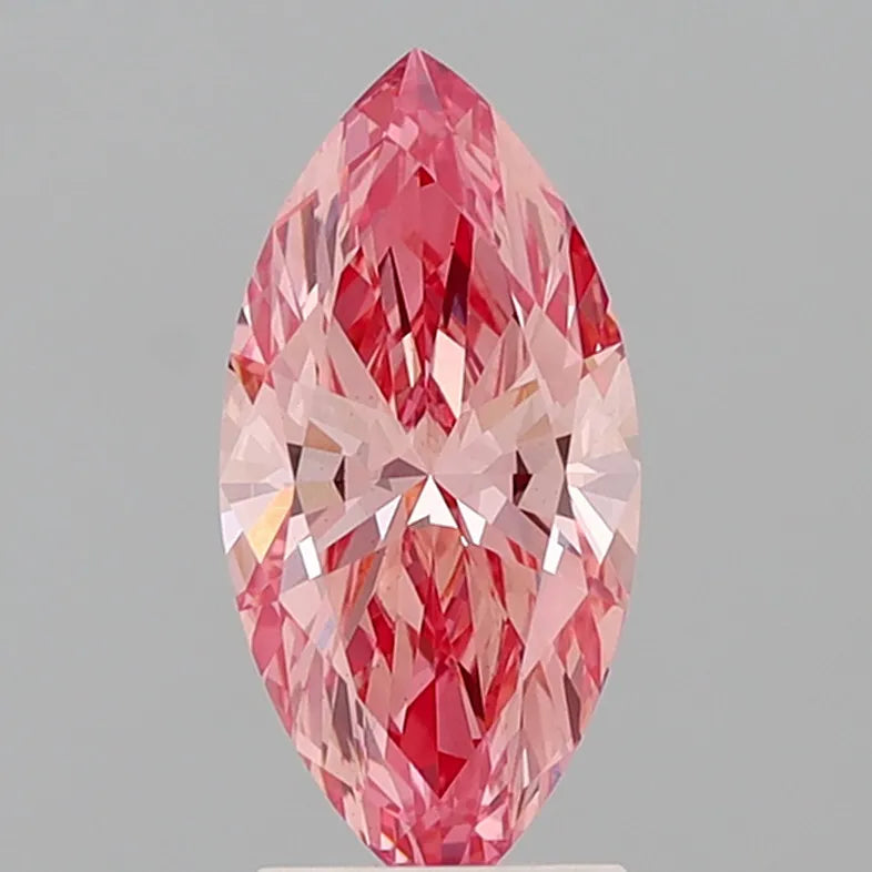 2.01ct Marquise Lab Grown Diamond (Colour Fancy Intense Pink, Clarity VS1, IGI Certified)