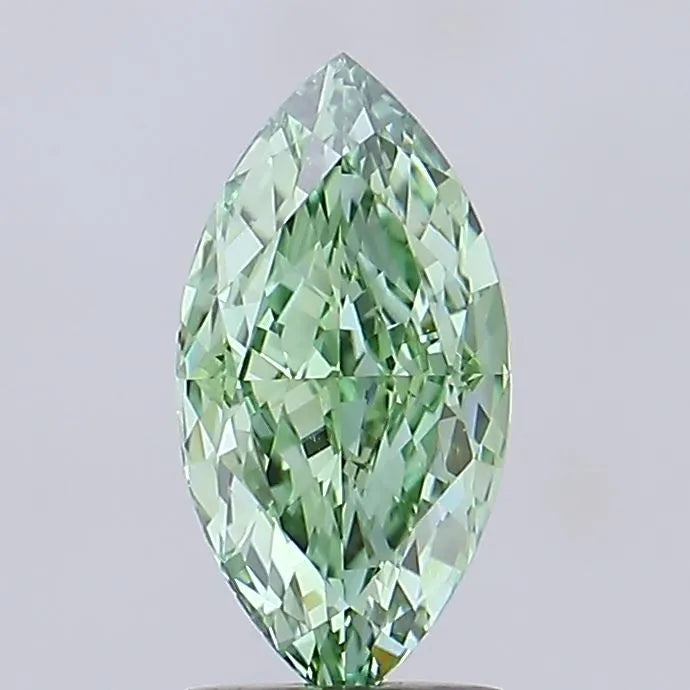 2.01ct Marquise Lab Grown Diamond (Colour Fancy Vivid Green, Clarity VVS2, IGI Certified)