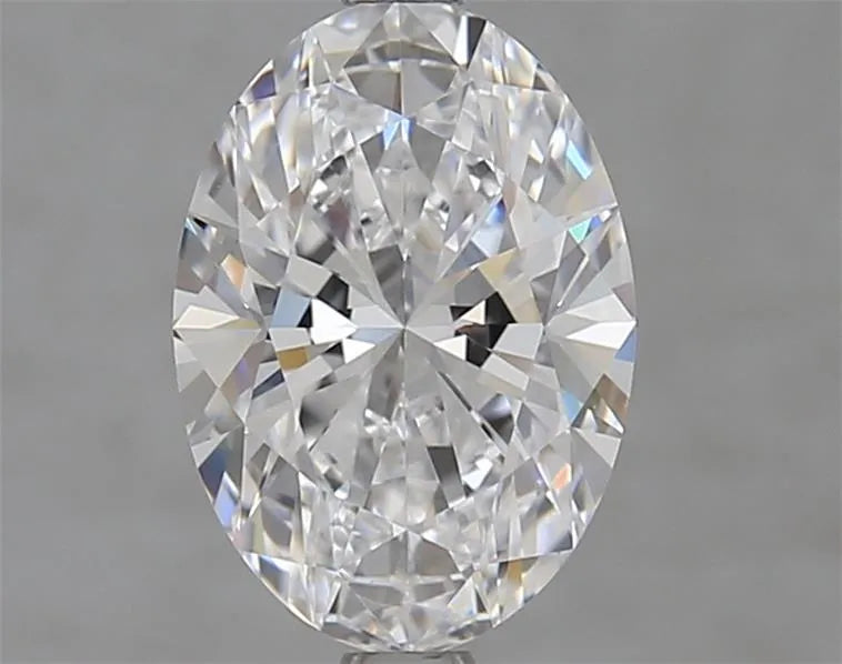 2.01ct Oval Lab Grown Diamond (Colour D, Clarity FL, IGI Certified)