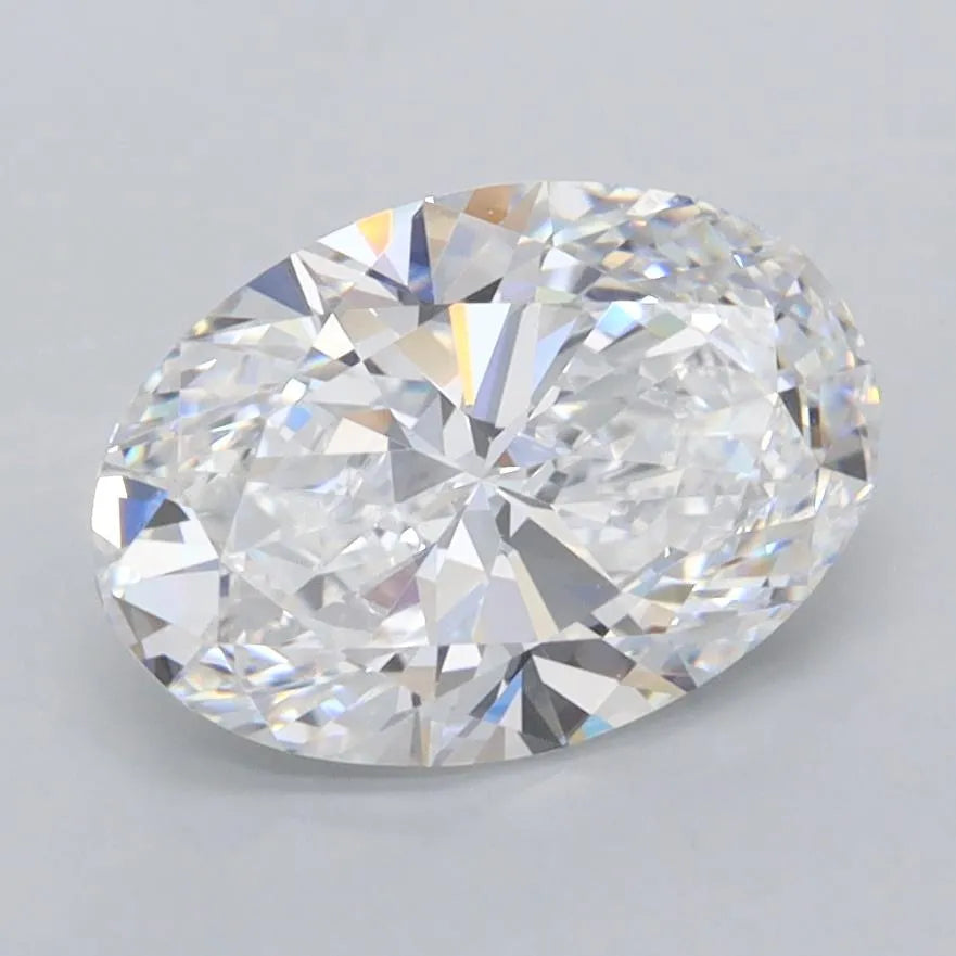 2.01ct Oval Lab Grown Diamond (Colour D, Clarity FL, IGI Certified)