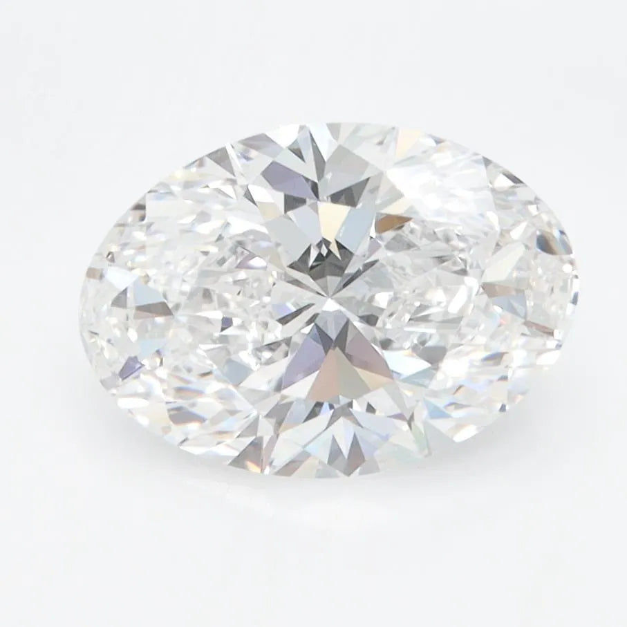 2.01ct Oval Lab Grown Diamond (Colour D, Clarity IF, IGI Certified)
