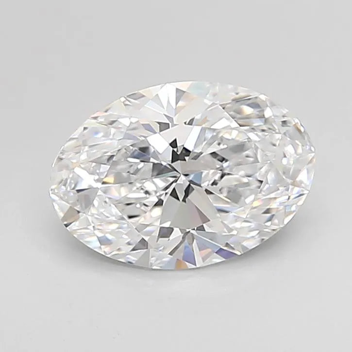 2.01ct Oval Lab Grown Diamond (Colour D, Clarity VVS1, Cut EX, IGI Certified)