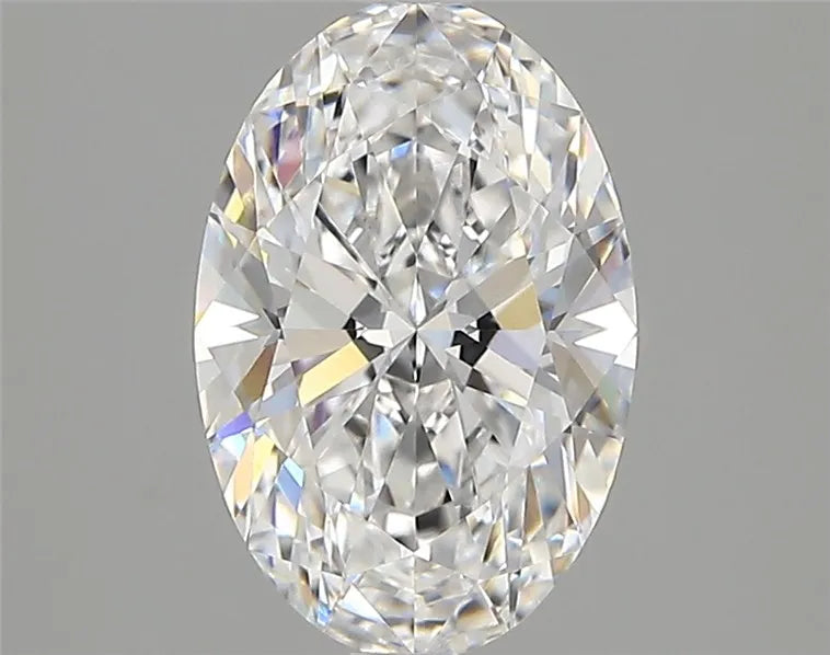 2.01ct Oval Lab Grown Diamond (Colour D, Clarity VVS2, Cut EX, GIA Certified)