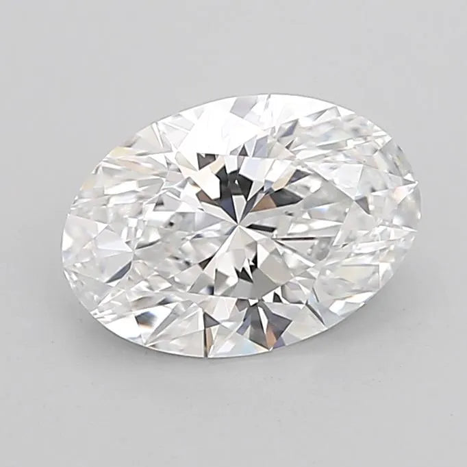 2.01ct Oval Lab Grown Diamond (Colour D, Clarity VVS2, Cut EX, IGI Certified)