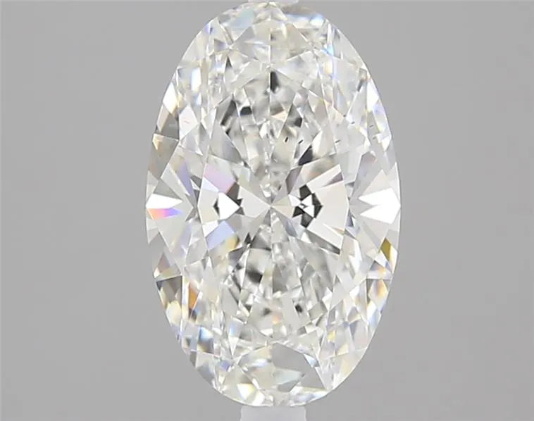 2.01ct Oval Lab Grown Diamond (Colour E, Clarity SI1, IGI Certified)