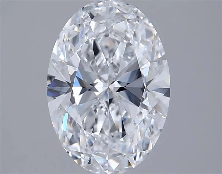 2.01ct Oval Lab Grown Diamond (Colour E, Clarity VVS1, IGI Certified)