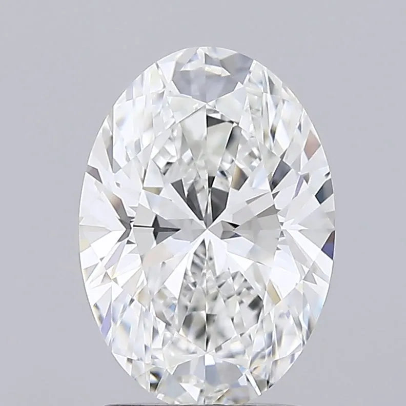 2.01ct Oval Lab Grown Diamond (Colour F, Clarity VVS1, IGI Certified)