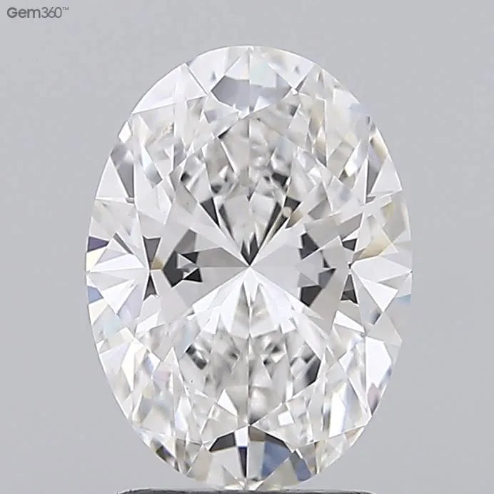 2.01ct Oval Lab Grown Diamond (Colour F, Clarity VVS2, IGI Certified)
