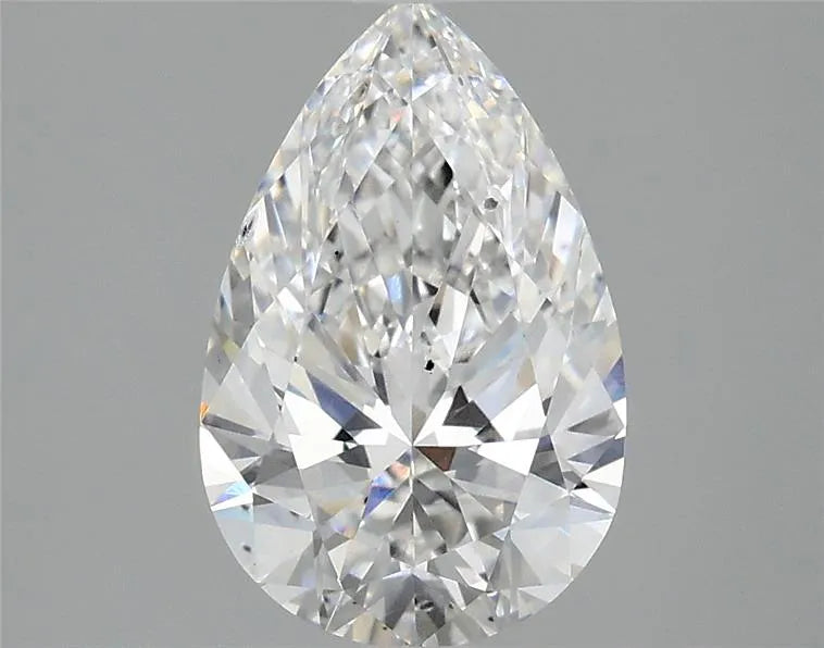2.01ct Pear Lab Grown Diamond (Colour D, Clarity SI1, IGI Certified)