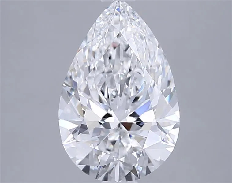 2.01ct Pear Lab Grown Diamond (Colour E, Clarity VVS2, IGI Certified)
