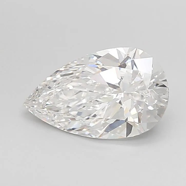 2.01ct Pear Lab Grown Diamond (Colour E, Clarity VVS2, IGI Certified)