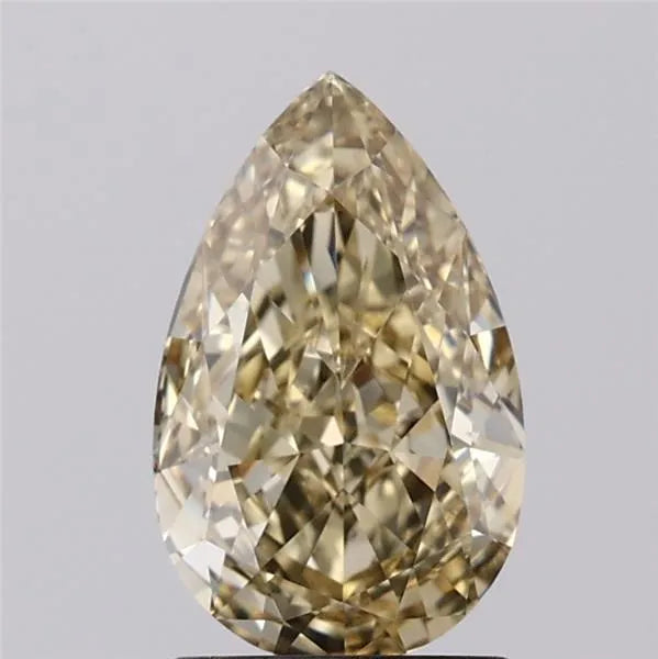 2.01ct Pear Natural Diamond (Colour Fancy, Clarity VVS1, GIA Certified)