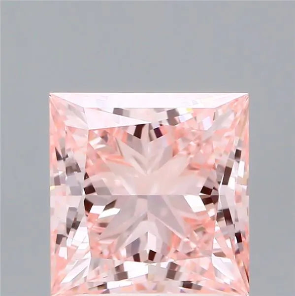 2.01ct Princess Lab Grown Diamond (Colour Fancy Vivid Pink, Clarity VVS2, IGI Certified)
