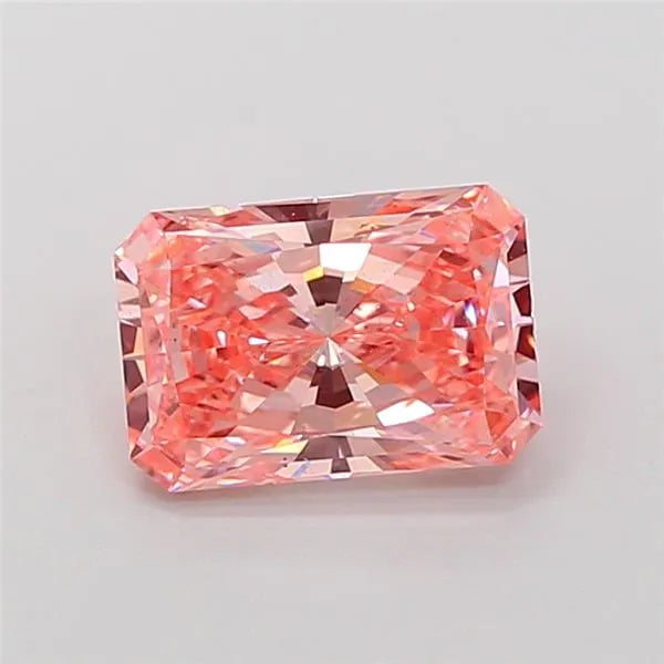 2.01ct Radiant Lab Grown Diamond (Colour Fancy Intense Pink, Clarity SI1, IGI Certified)