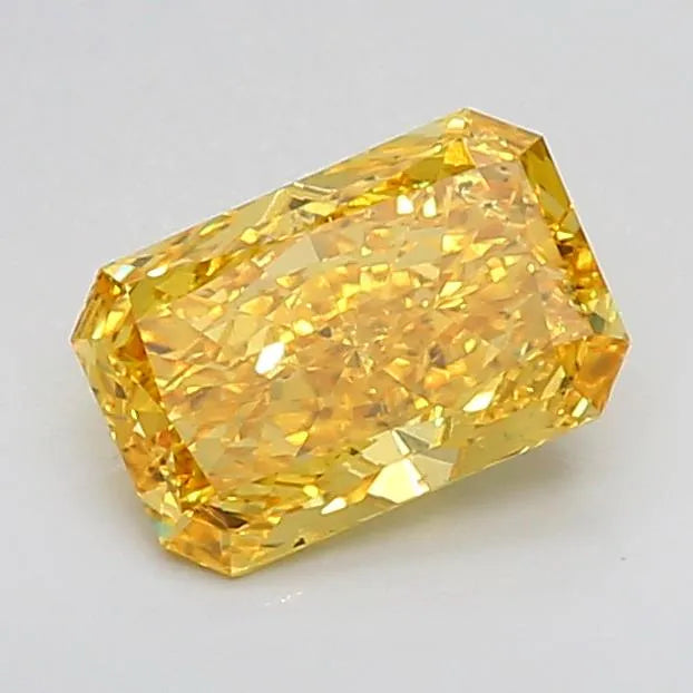 2.01ct Radiant Lab Grown Diamond (Colour Fancy Vivid Yellow, Clarity SI1, IGI Certified)