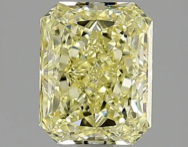 2.01ct Radiant Natural Diamond (Colour Fancy Light Yellow, Clarity VS1, GIA Certified)