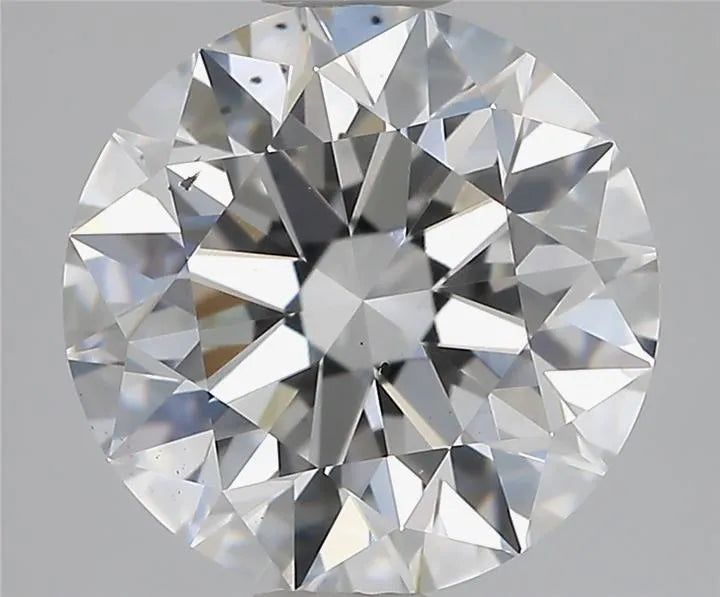 2.01ct Round Lab Grown Diamond (Colour E, Clarity SI1, Cut EX, IGI Certified)