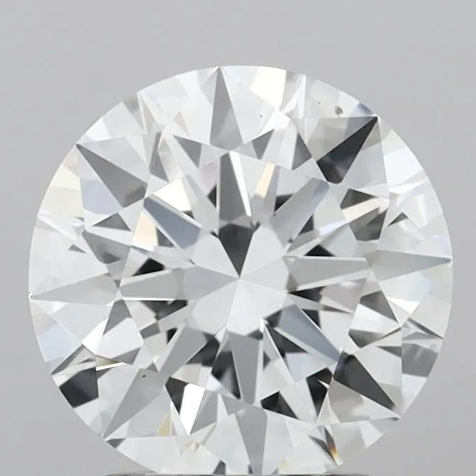 2.01ct Round Lab Grown Diamond (Colour E, Clarity VVS1, Cut ID, IGI Certified)