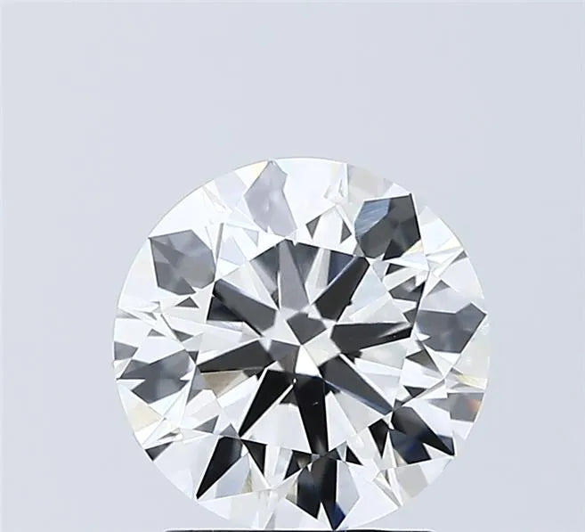 2.01ct Round Lab Grown Diamond (Colour F, Clarity VVS2, Cut ID, IGI Certified)