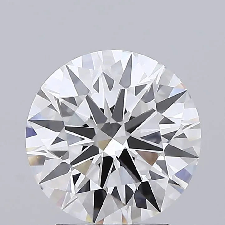 2.01ct Round Lab Grown Diamond (Colour F, Clarity VVS2, Cut ID, IGI Certified)