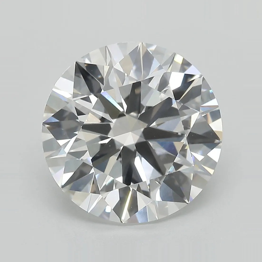 2.01ct Round Lab Grown Diamond (Colour F, Clarity VVS2, Cut ID, IGI Certified)