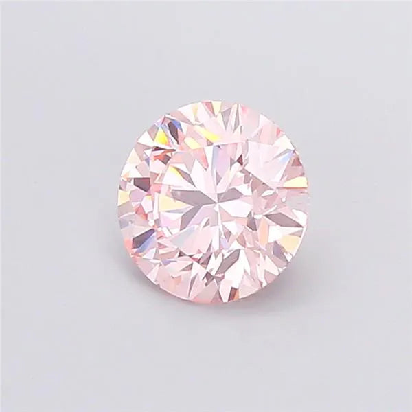 2.01ct Round Lab Grown Diamond (Colour Fancy Intense Pink, Clarity VS1, Cut ID, IGI Certified)