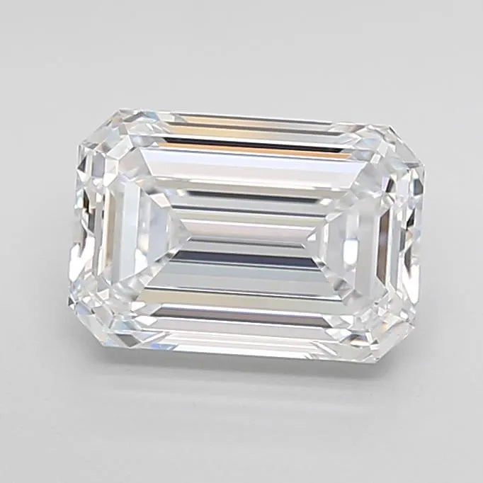 2.02ct Emerald Lab Grown Diamond (Colour E, Clarity VVS1, IGI Certified)