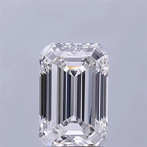 2.02ct Emerald Lab Grown Diamond (Colour F, Clarity VVS1, IGI Certified)